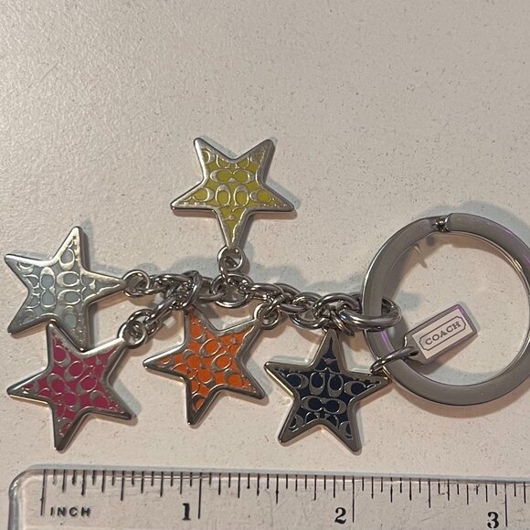 Coach Star Charm Keychain - Picture 2 of 4